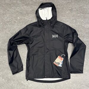 Last chance! Helly Hansen Menβs Loke 2.0 rain jacket black Small NWT
